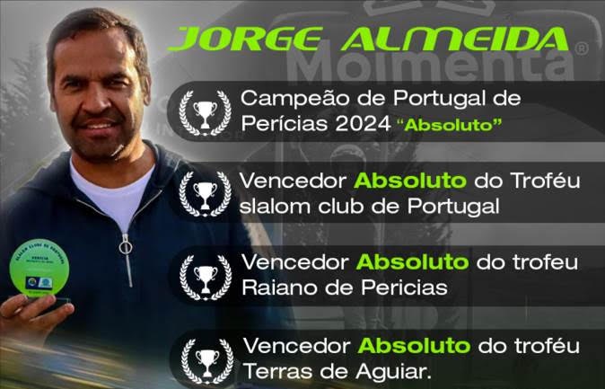 Mangualdense Jorge Almeida vence a última prova do campeonato de Portugal de Perícias.